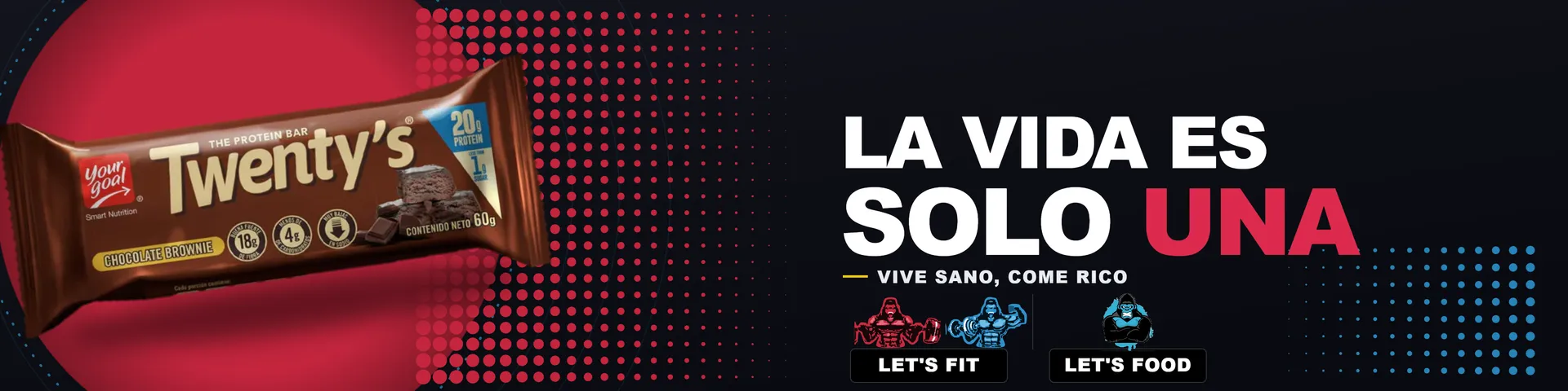 Let's Fit Nutrición — La vida es solo una. Vive sano, come rico.